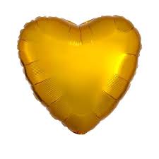 CORAZON ORO METALICO