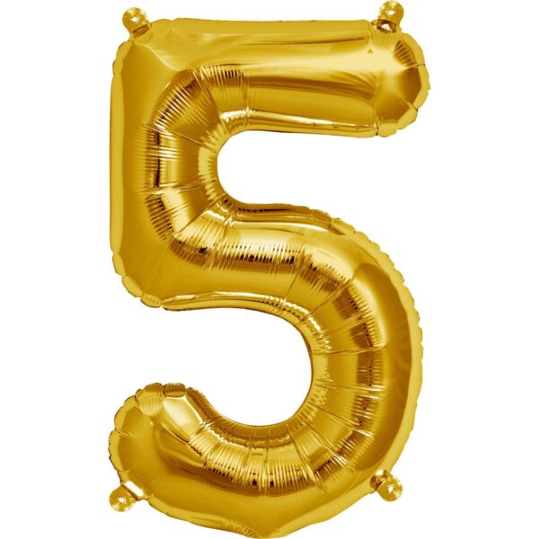 numero cinco oro
