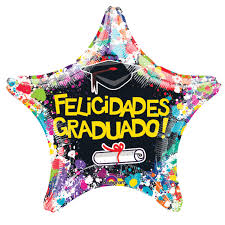 Globo Graduacion Negro