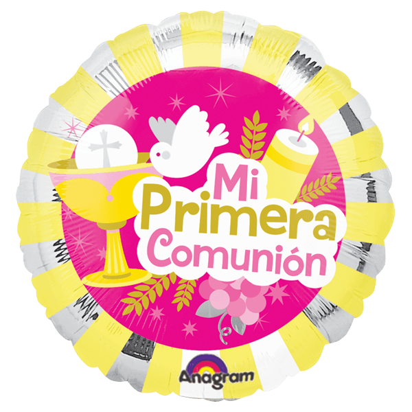 Mi Primera Comunion Rosa