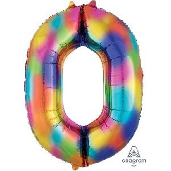 Numero 0 Arcoiris