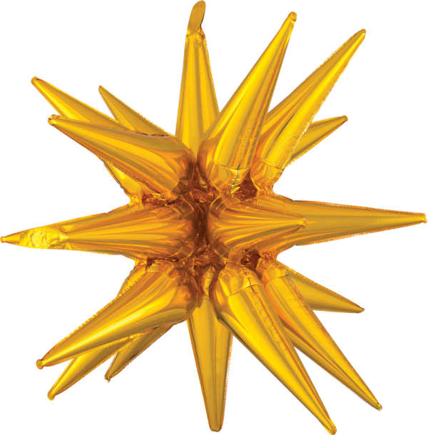globo Magic Start Largo color oro (88cm)