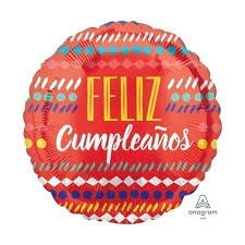 FELIZ CUMPLEAÑOS ROJO