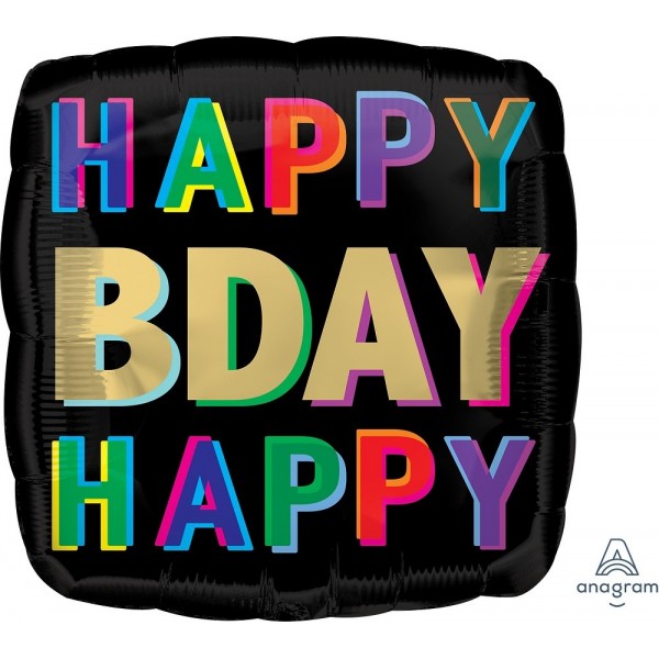 HAPPY B--DAY HAPPY