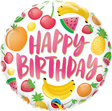 Cumpleaños Frutas