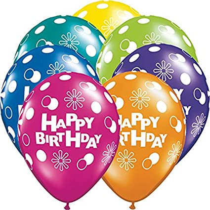 latex happy birthday-circulos (50 pzas)