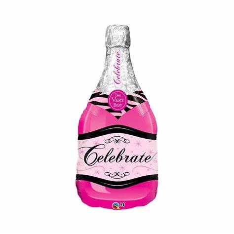 BOTELLA CHAMPAGNE ROSA