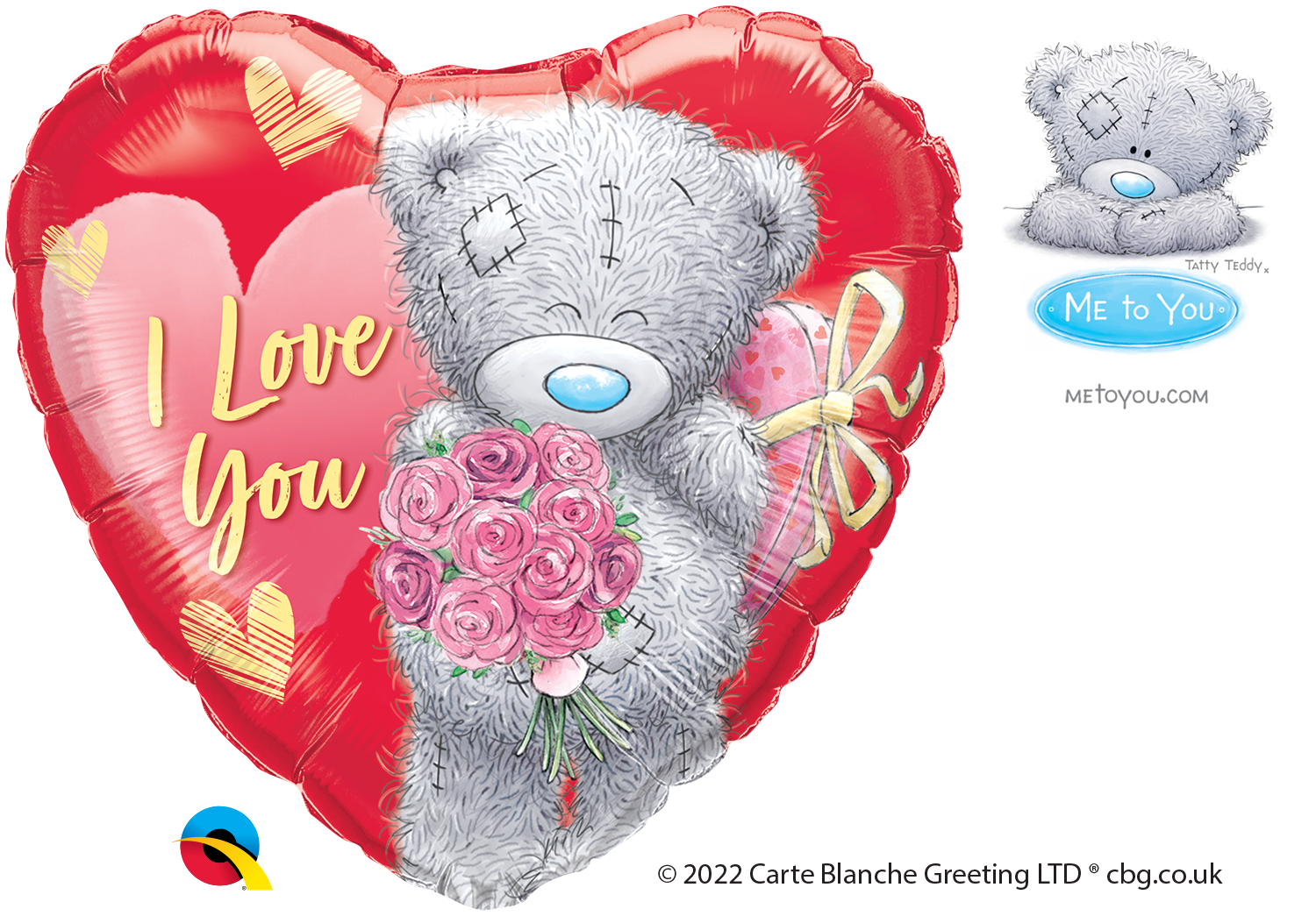 tatty teddy I love you bouquet