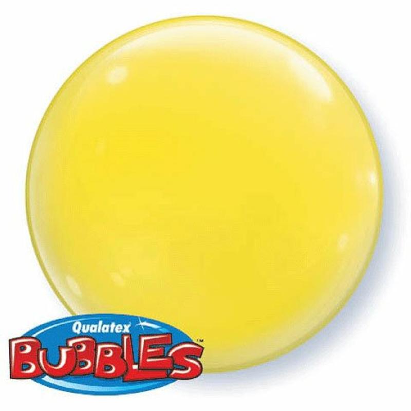 Burbuja Color Sólido Amarillo 4 Piezas