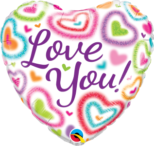 Love You! Corazones Borrosos
