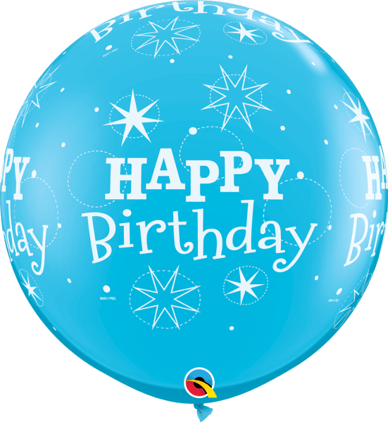 latex  azul robin -birthday estrellas brillante - cuello arriba ( 2 pzas)