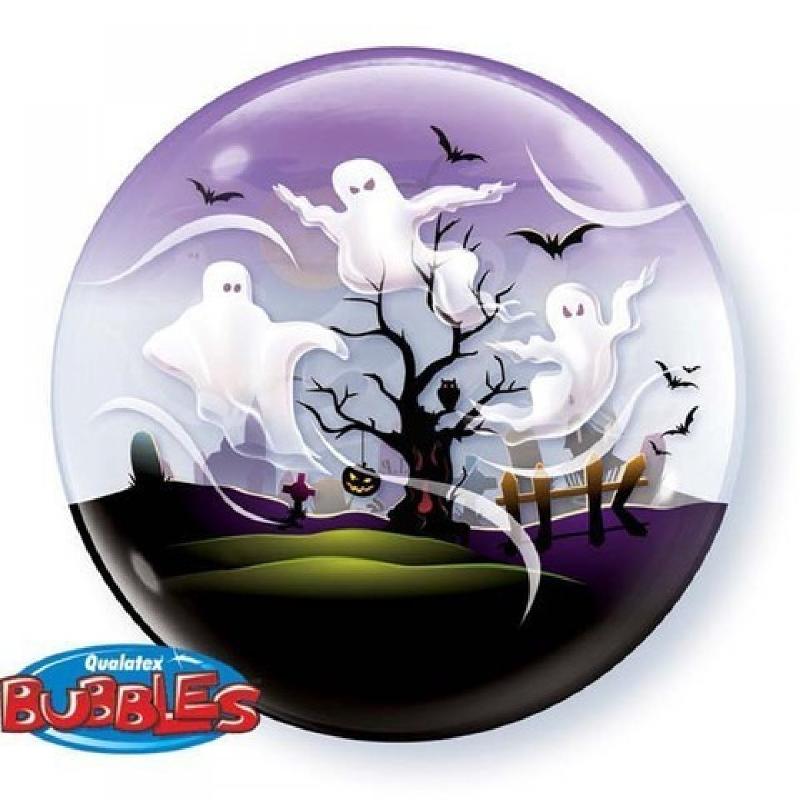 BURBUJA FANTASMAS Y CEMENTERIO!