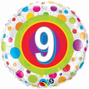 9 puntos de colores