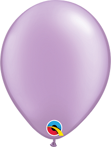 globo color Lavanda nacarado con 100 pzas