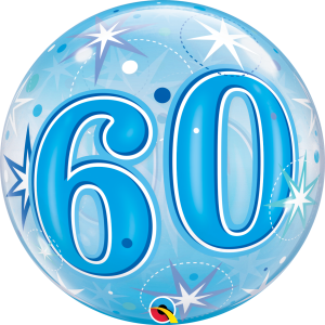 60 Estrellas Destellantes – Azul