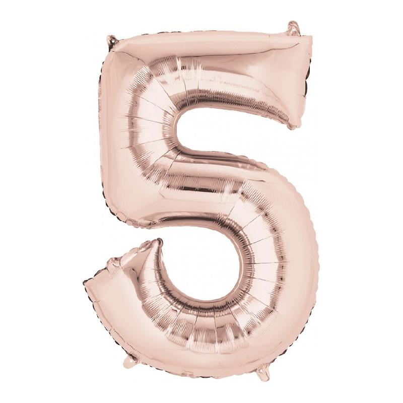 Numero 5 Rosa Oro