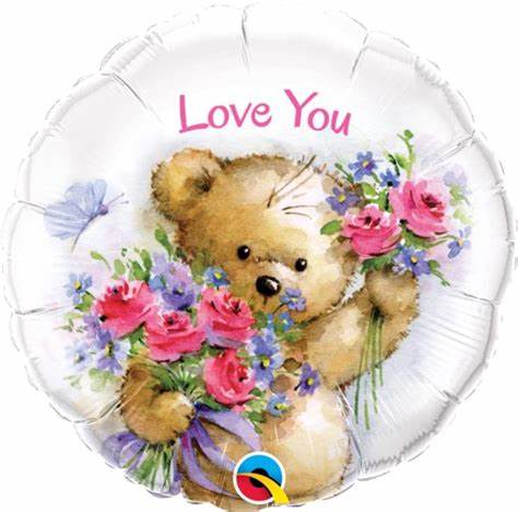GLOBO LOVE YOU-OSO DE FELPA