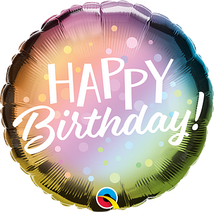 Cumpleaños – Ombre Metalico y Puntos
