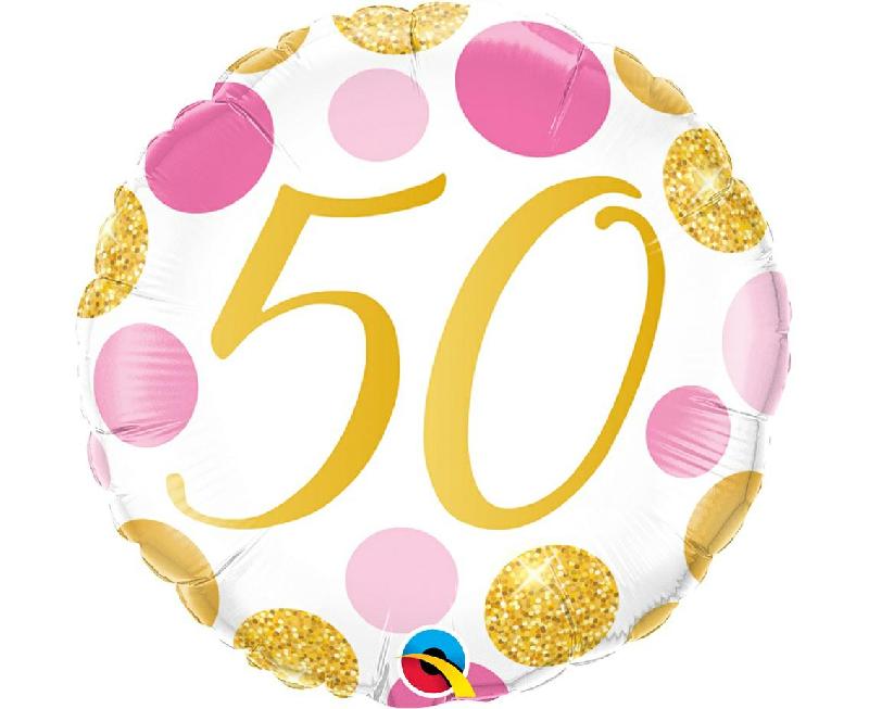 50 Puntos Rosa y Oro