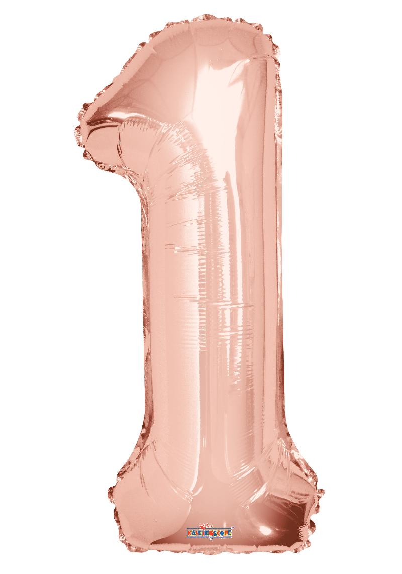 Número 1 Rose Gold