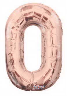 Numero 0 Rosa Oro 