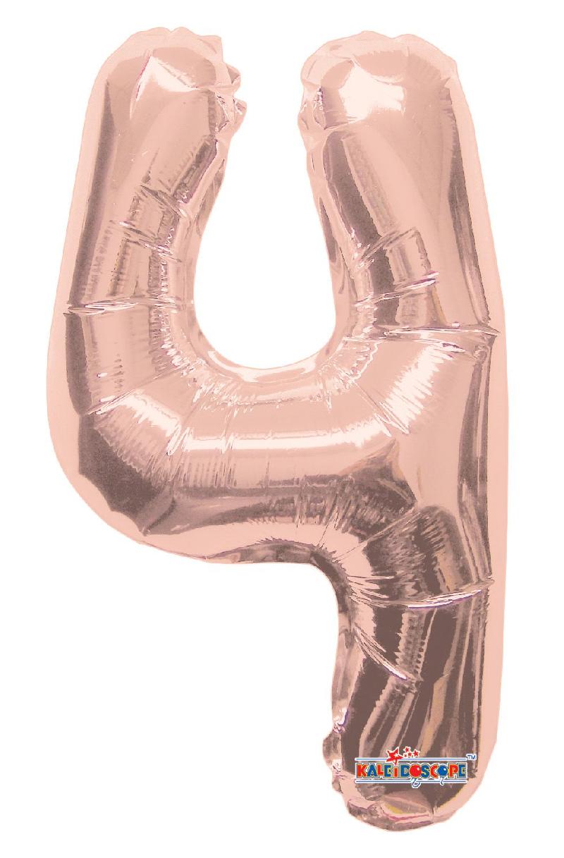 Numero 4 Rosa Oro 