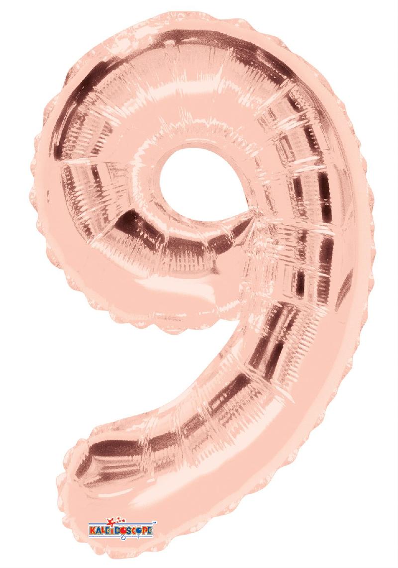 Numero 9 Rosa Oro