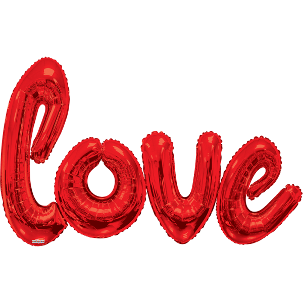 Letras Love Rojo