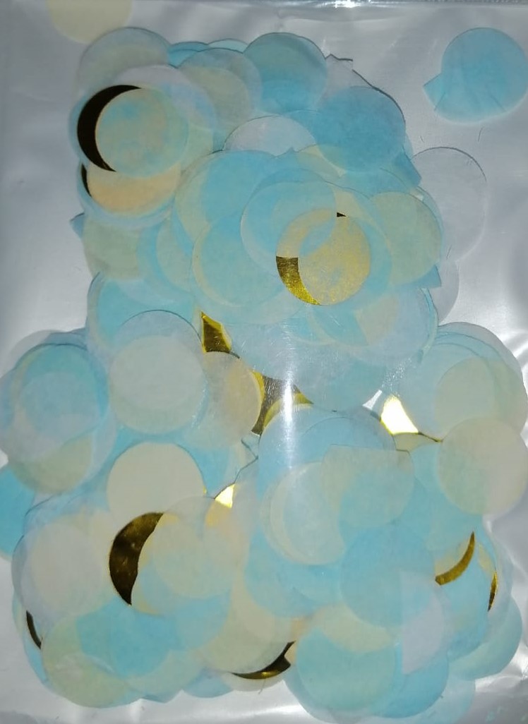 confeti combinado  1.5 cm