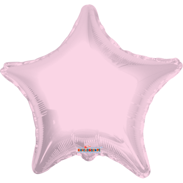 estrella lisa rosa pastel solido