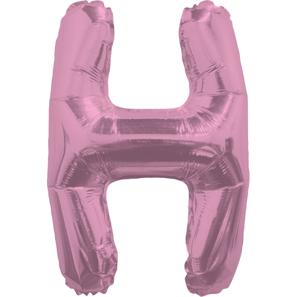 LETRA H ORO ROSA
