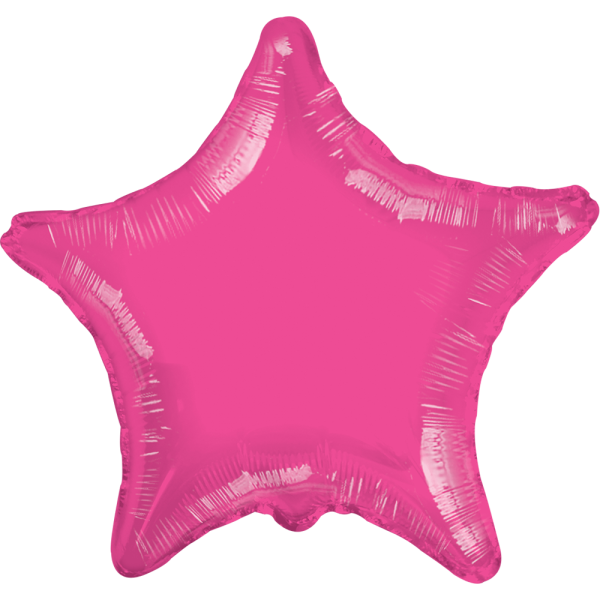 globo Solido Estrella Rosa Mexicano