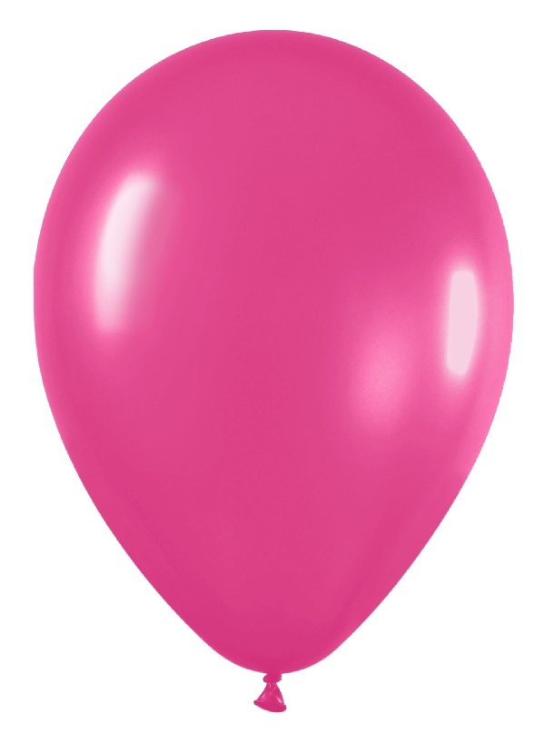 GLOBO LATEX COLOR FUCSIA (100 PZAS)
