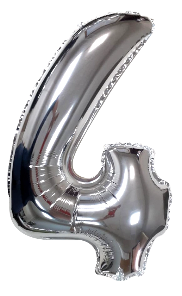 NUMERO CUATRO PLATA