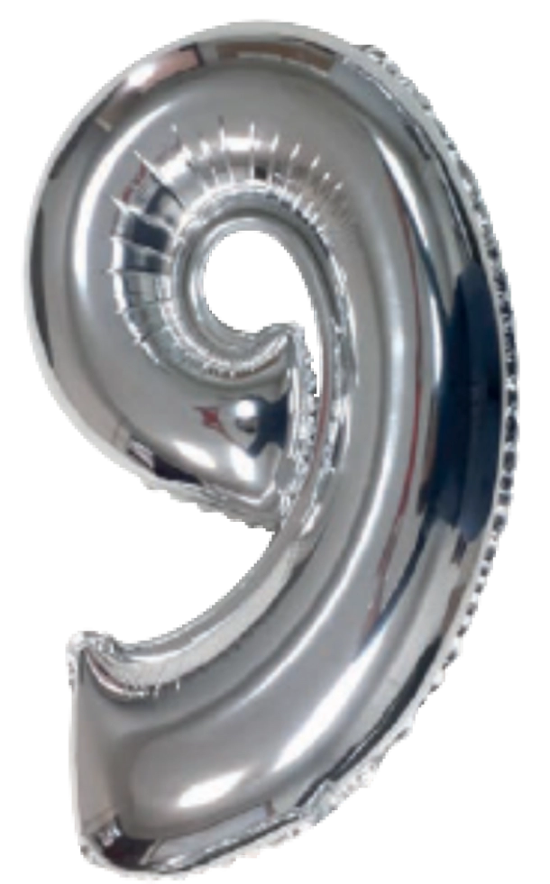 NUMERO NUEVE PLATA