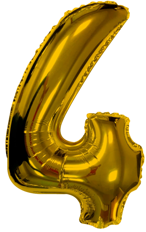 NUMERO 4 ORO