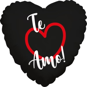 TE AMO CORAZON NEGRO