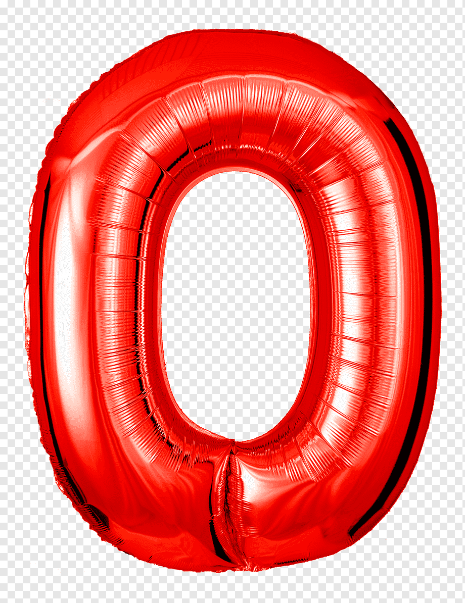 NUMERO 0 ROJO
