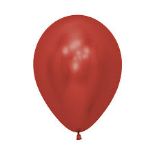 globo reflex  cristal rojo (50 pzas)