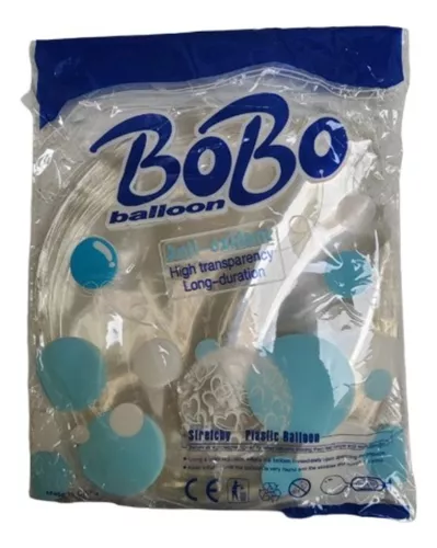 BURBUJA GENERICA TRANSPARENTE BOBO