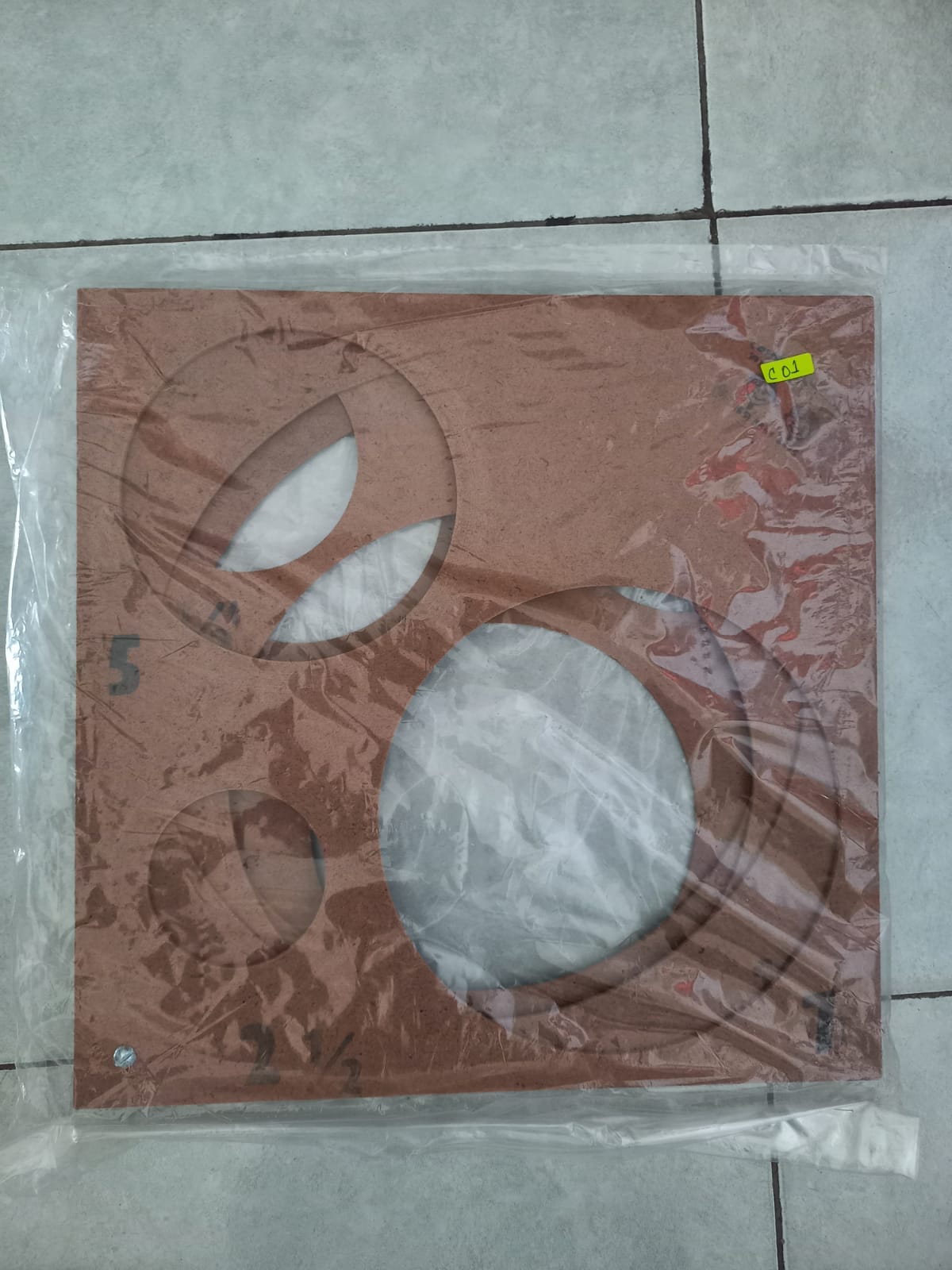 CALIBRADOR TIPO ABANICO JGO DE 5 PZAS
